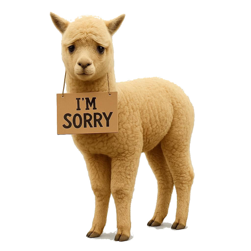 Apologetic Alpaca