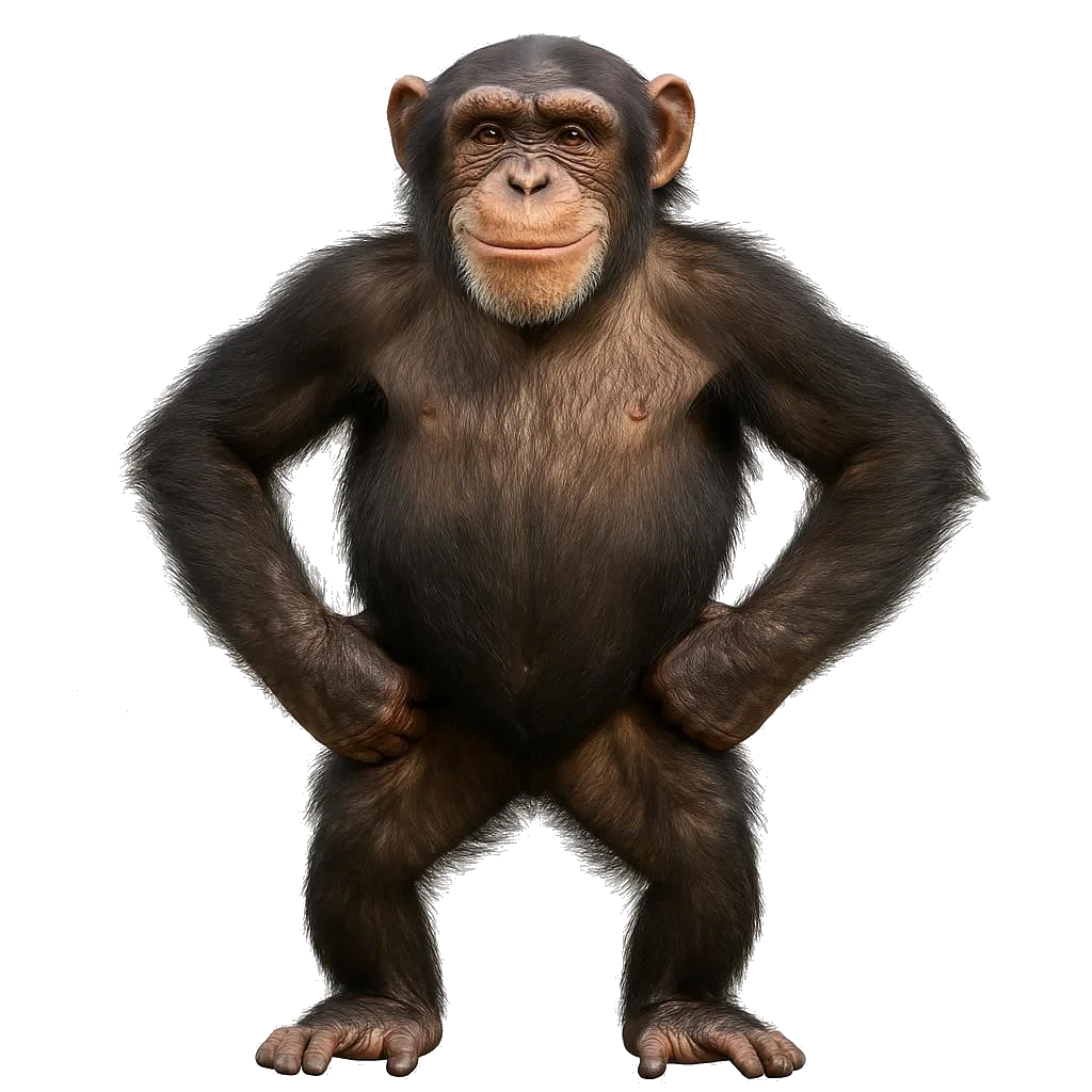 Confident Chimp