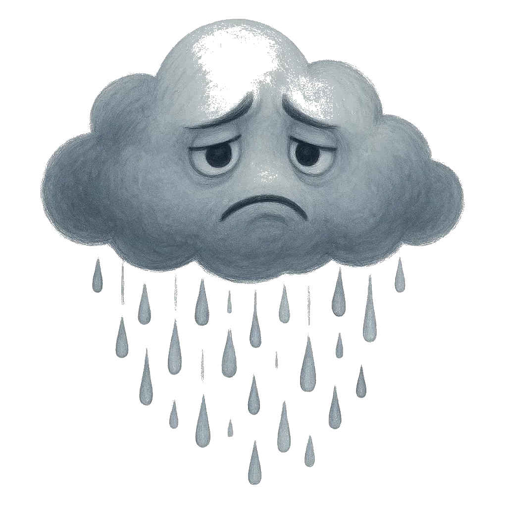 Sad Raincloud