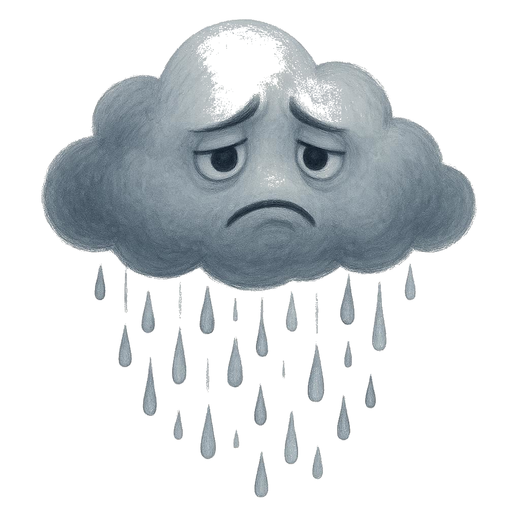Sad Raincloud